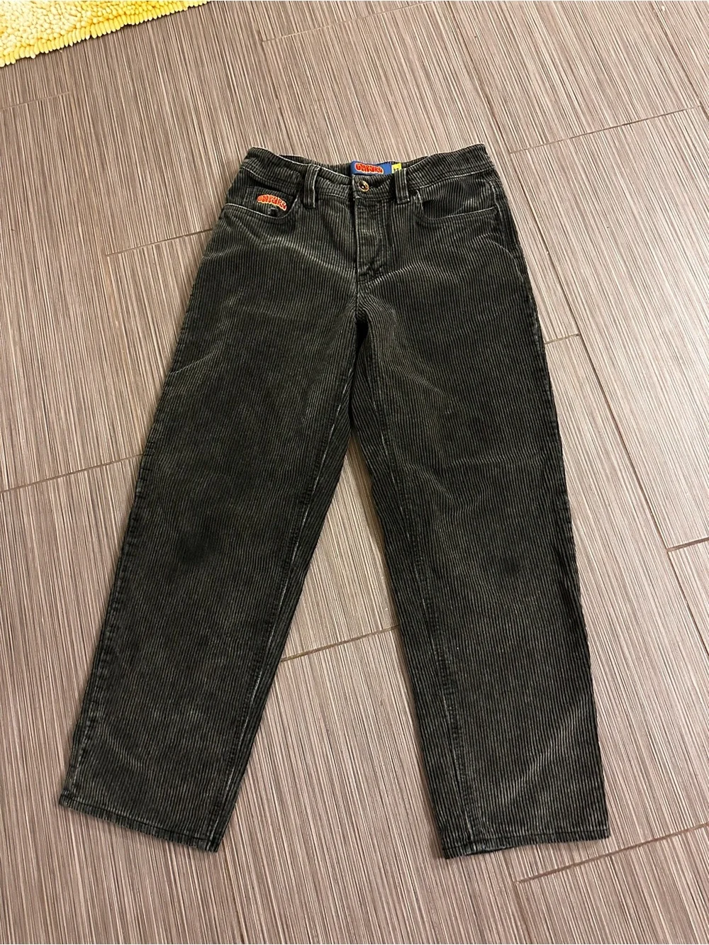 Empyre Black Corduroy Kids Jeans